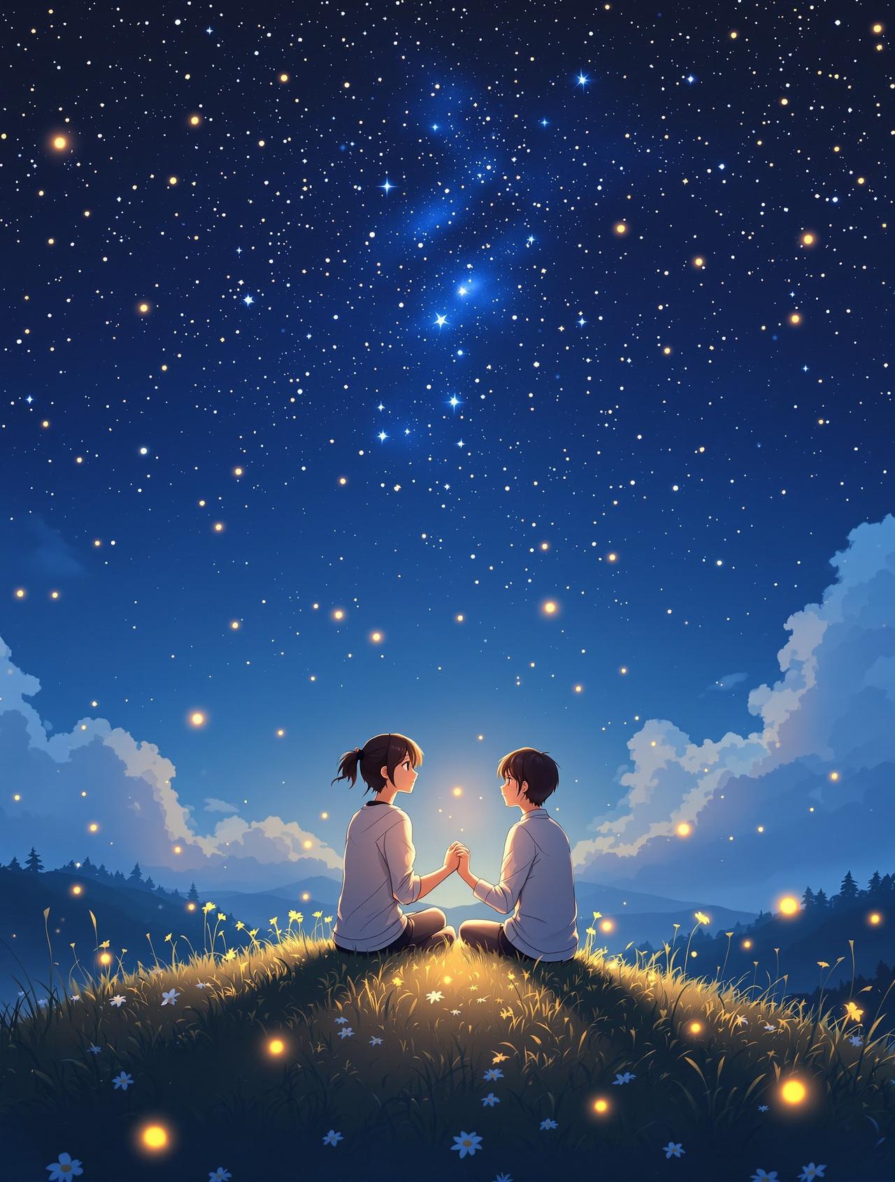 网络短剧 - 星光下的约定 - 封面海报